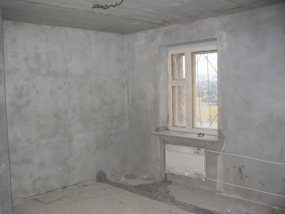 Черновая отделка квартиры