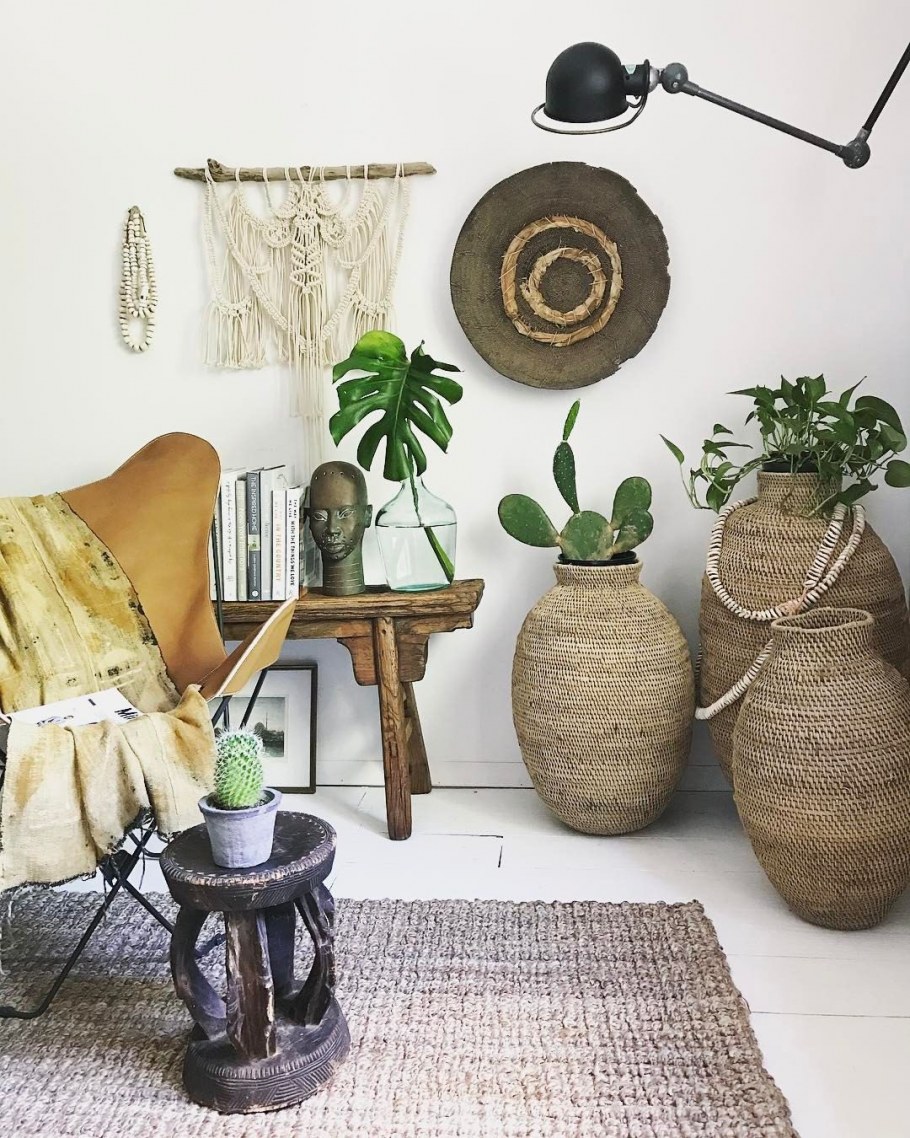 Предметы интерьера в африканском стиле