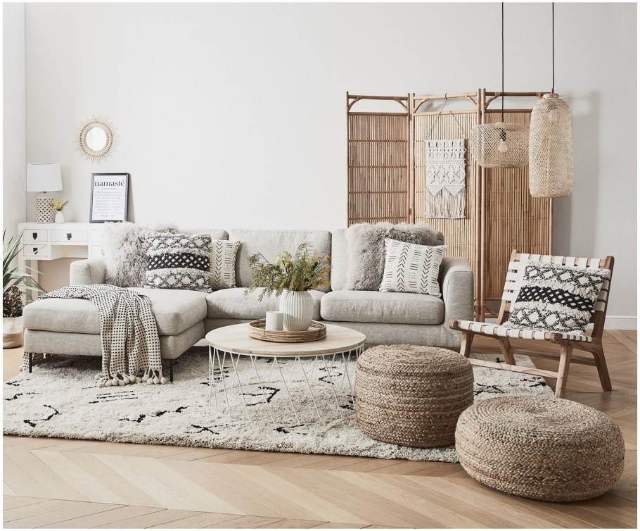 Сканди бохо ковер