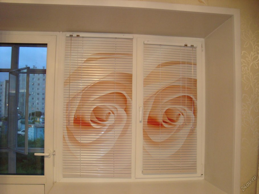 Горизонтальные жалюзи с фотопечатью