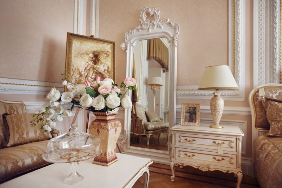 Будуарный интерьер