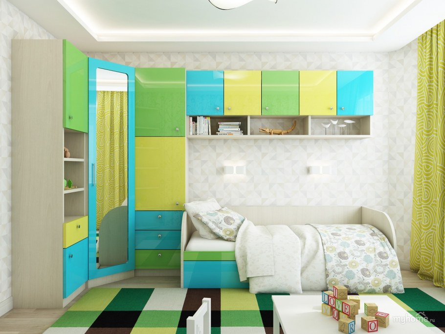 Детская с балконом для двоих