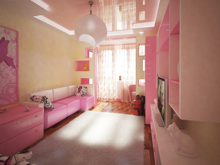 Планировка детской комнаты в панельном доме