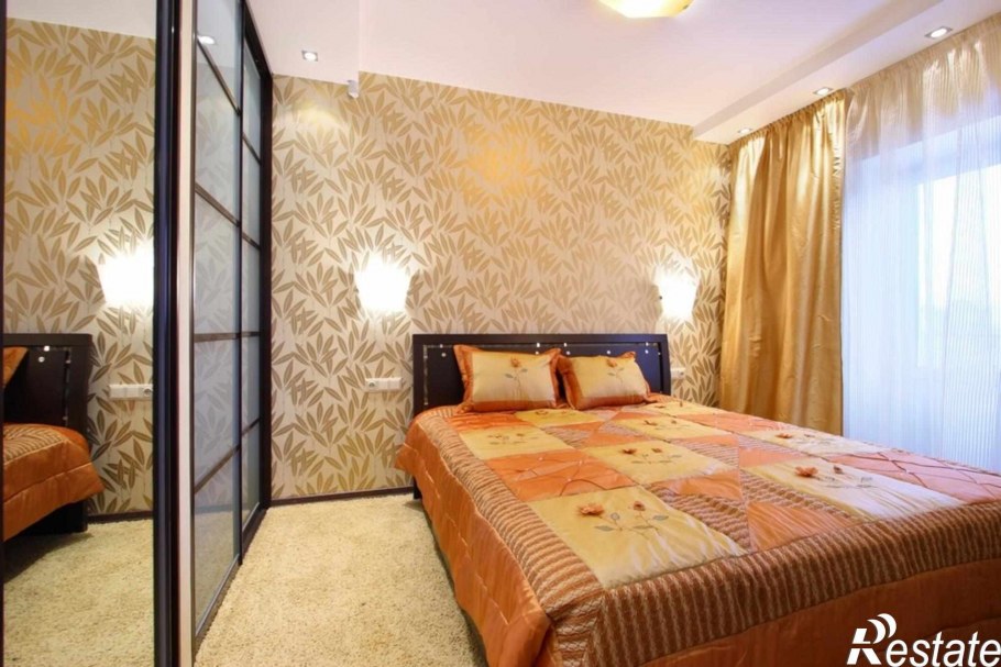 Обычный ремонт в спальне