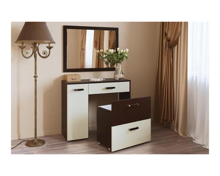 Стол туалетный Виктория (венге/дуб Линдберг)