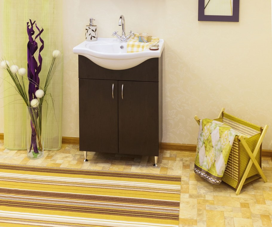 Тумба Sanflor Mokko 60 венге белый