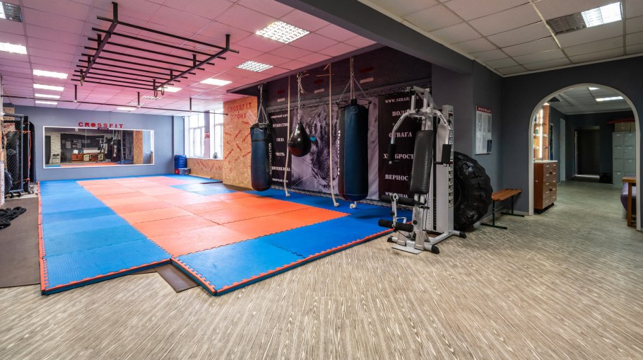 Входная зона в фитнес центрах