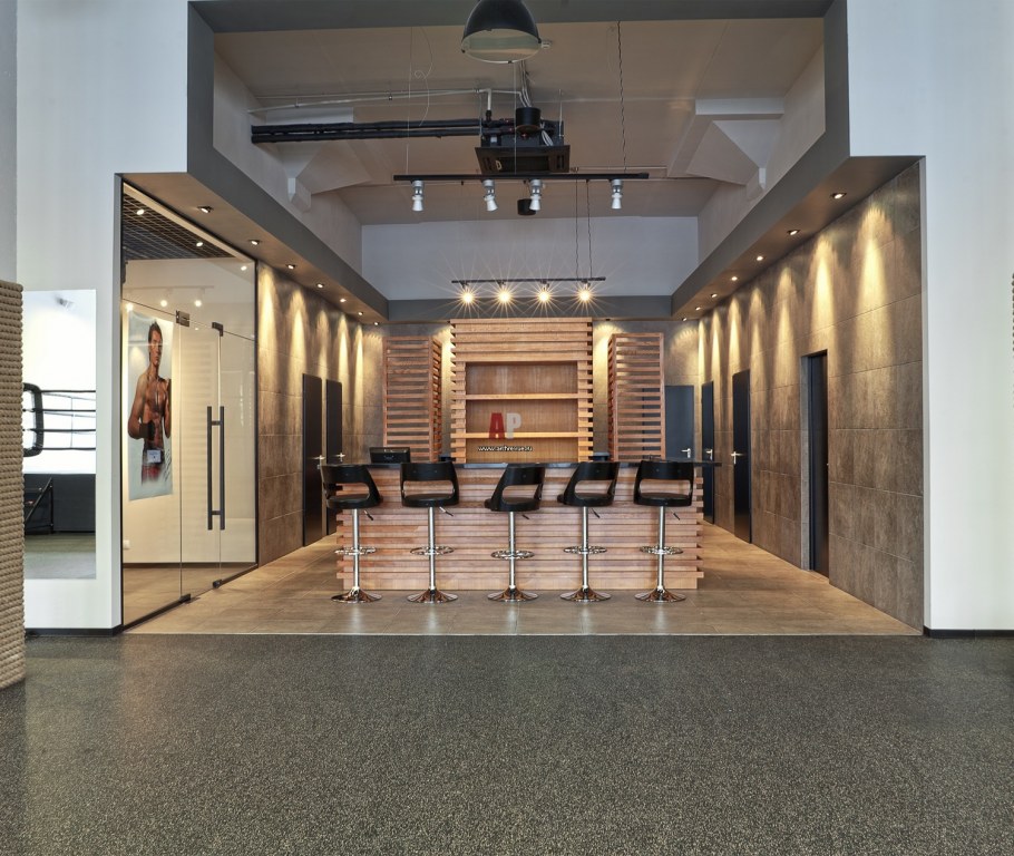 Фойе спорткомплекса