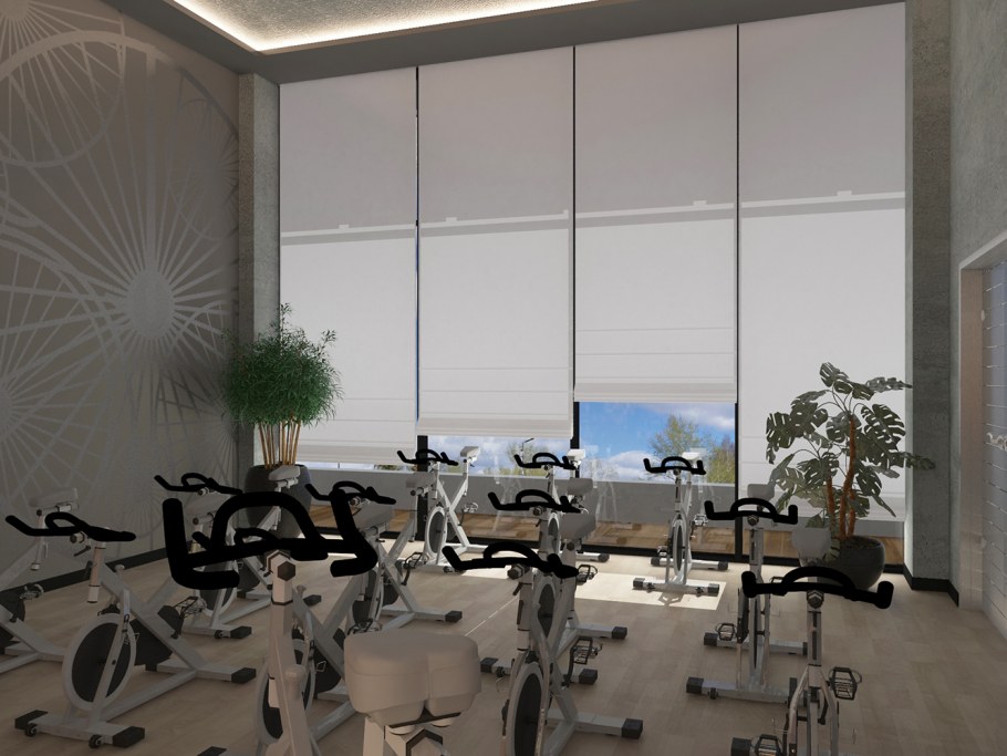 Дизайн проект сайкл студии