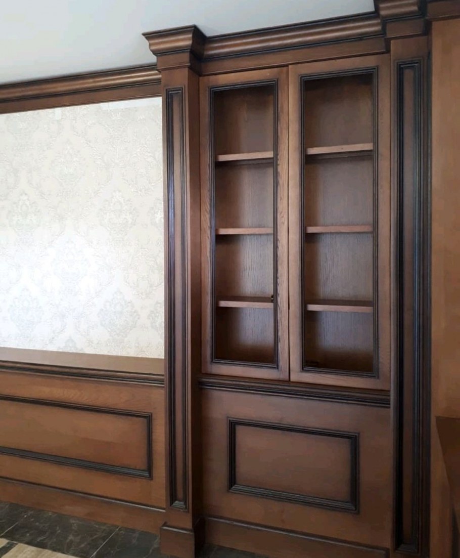 Шкаф купе в английском стиле