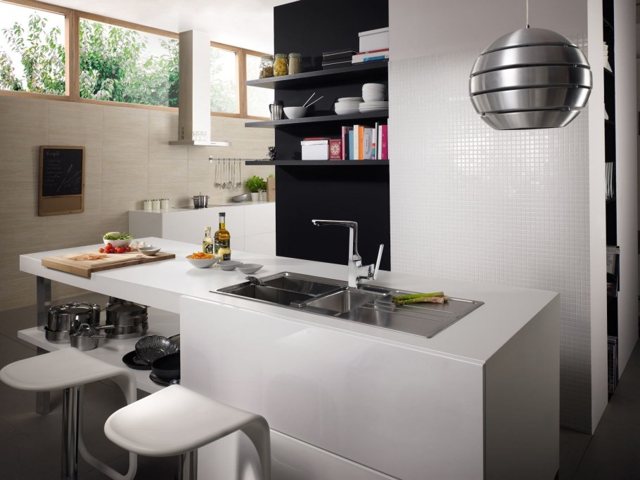 Барная стойка с мойкой