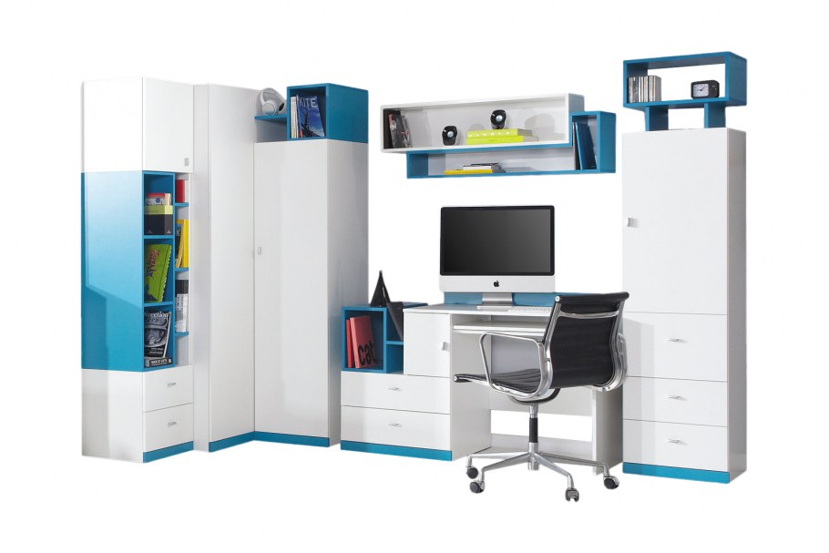 Стенка в комнату подростка