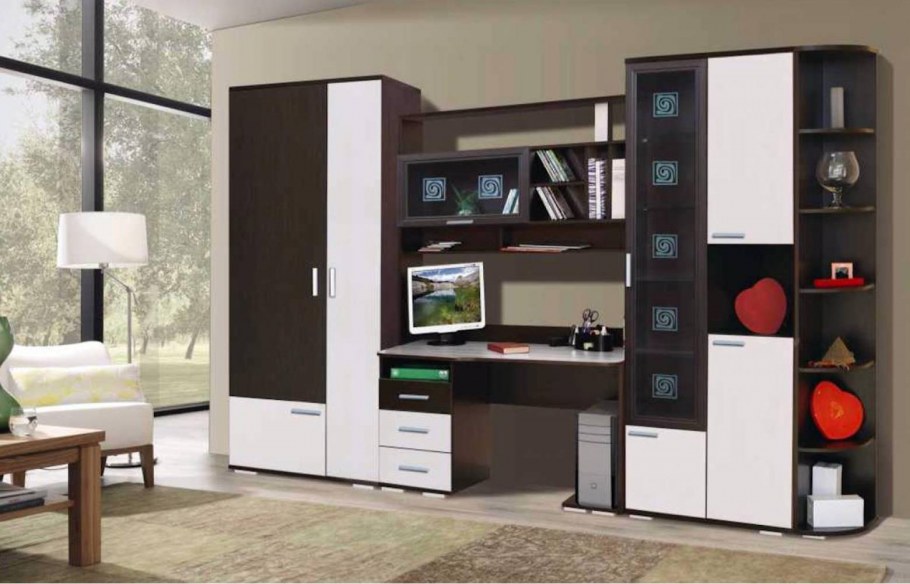 Стол рабочий Сити 6-0601 Аква