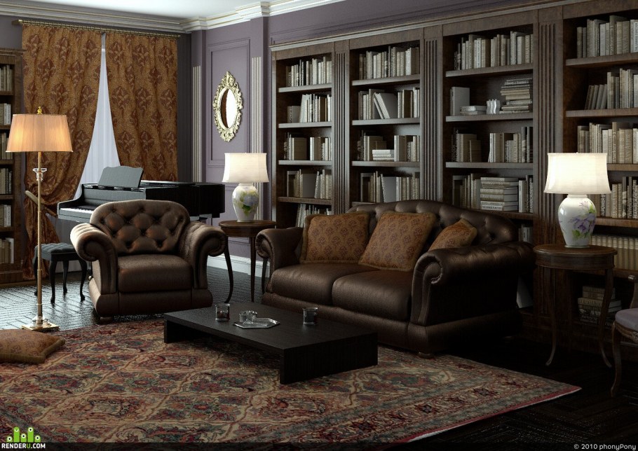 Добрый стиль диван Честерфилд