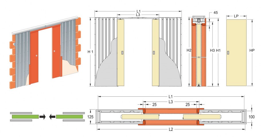 Люк противопожарный ei 60 чертеж