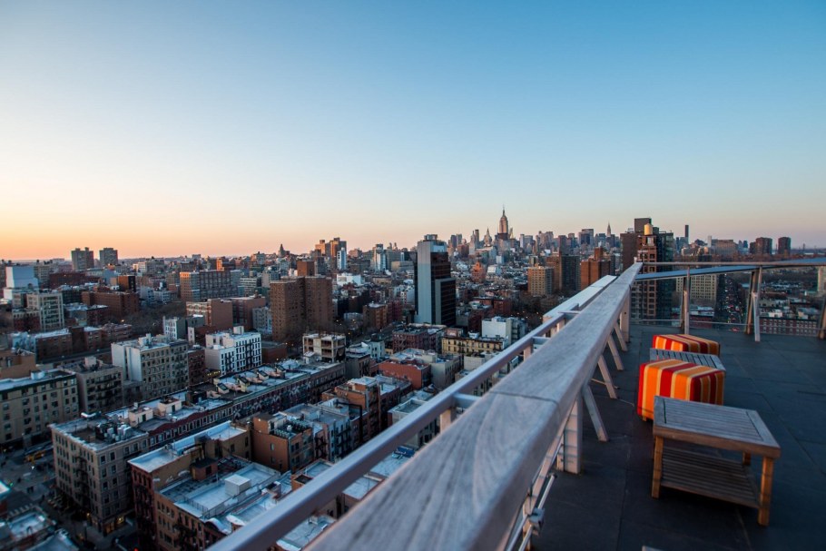 Вид с крыши школы