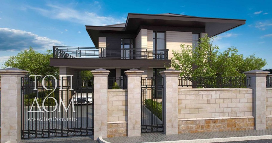 Ограждения в стиле Райта