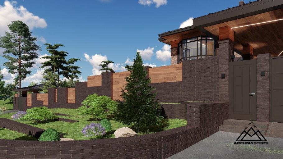 Дом в стиле Райта archmasters