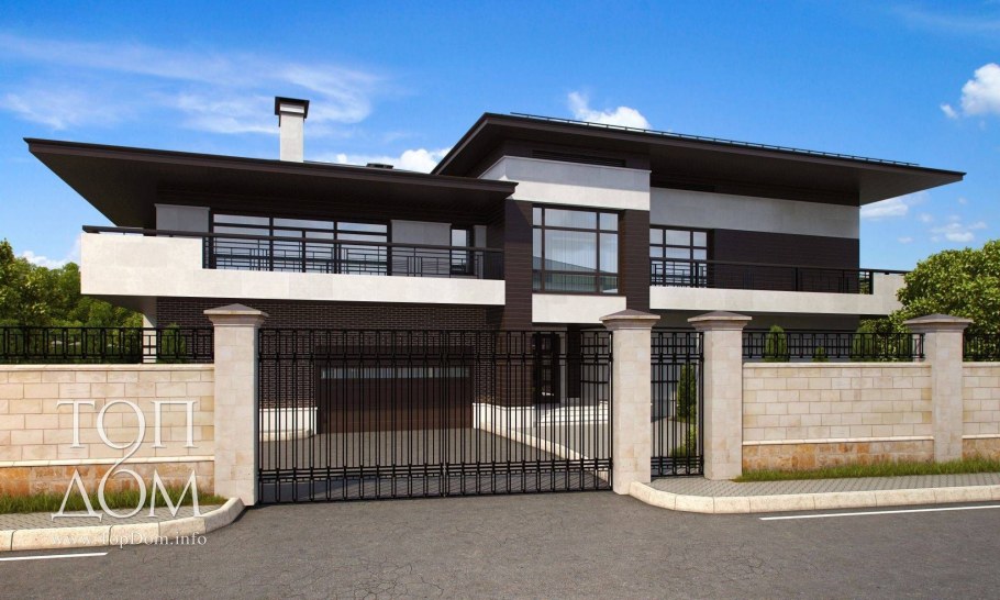 Дом в стиле Райта archmasters