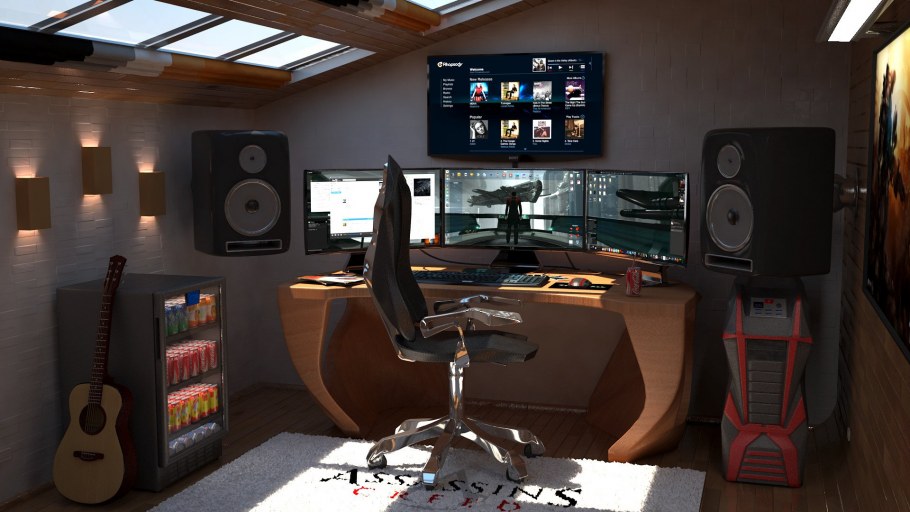 Комната для компьютерных игр
