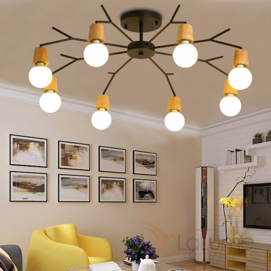 Люстра в скандинавском стиле