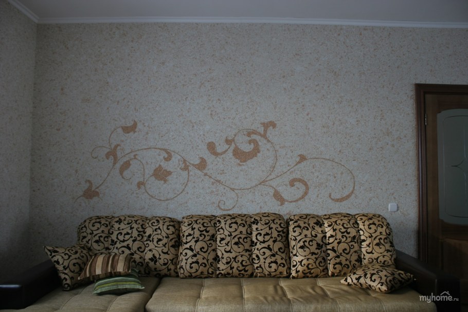 Жидкие обои для стен