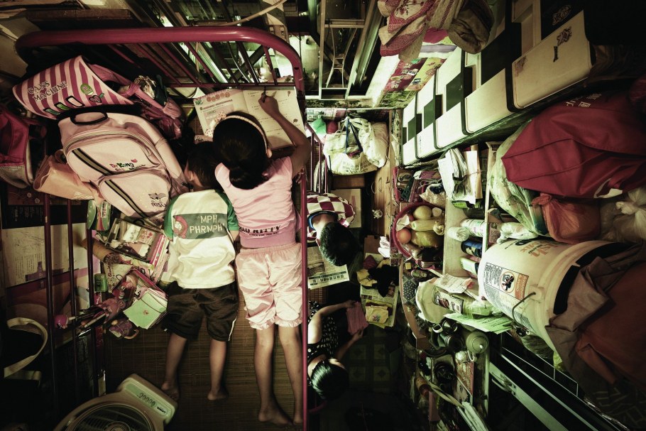 Микроквартиры Гонконга