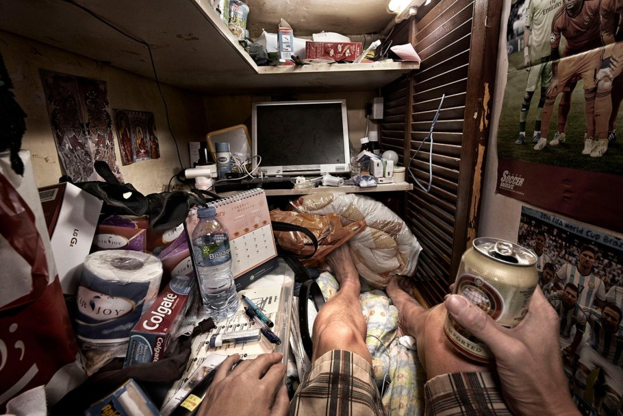 Маленькие квартирки в Гонконге