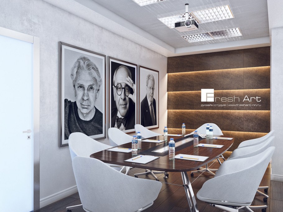 Интерьер холла общественного здания