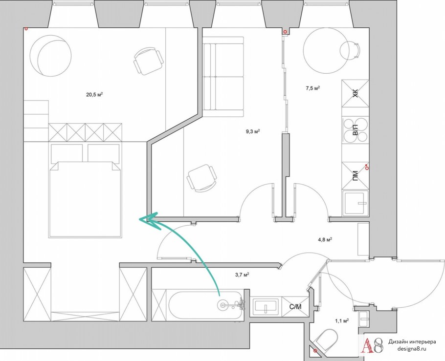 Авангард в интерьере
