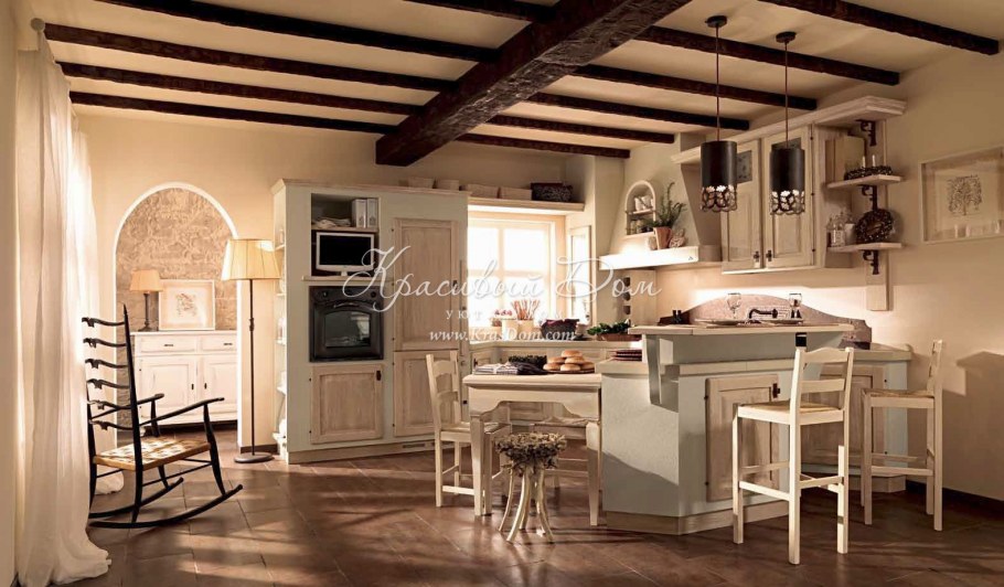 Барная стойка в стиле Кантри