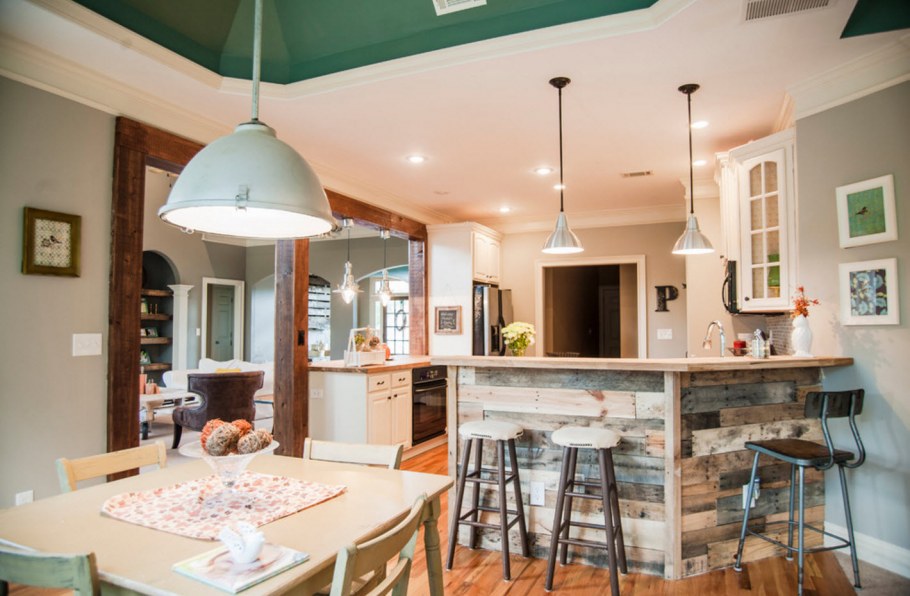 Кухонный островок на маленькой кухне