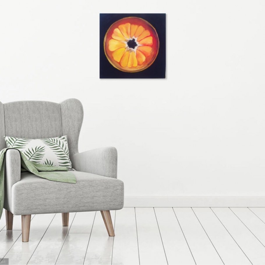 Леруа Мерлен картина апельсин в разрезе