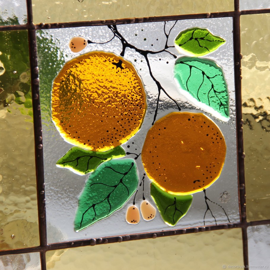 Техника витража фьюзинг