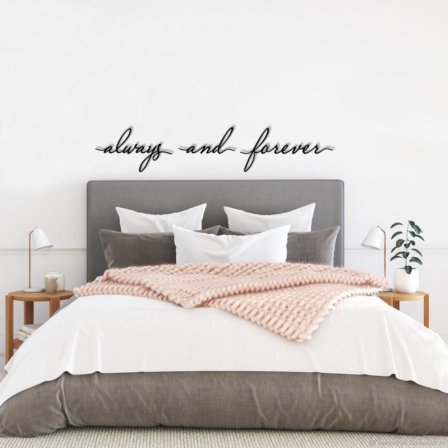 Настенный декор для спальни