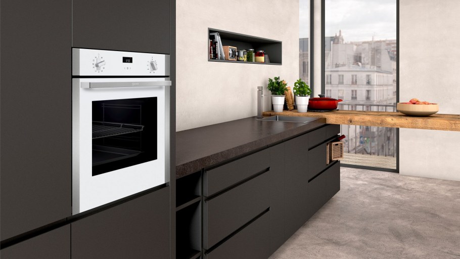 Электрический духовой шкаф Neff b1ace3fw0r