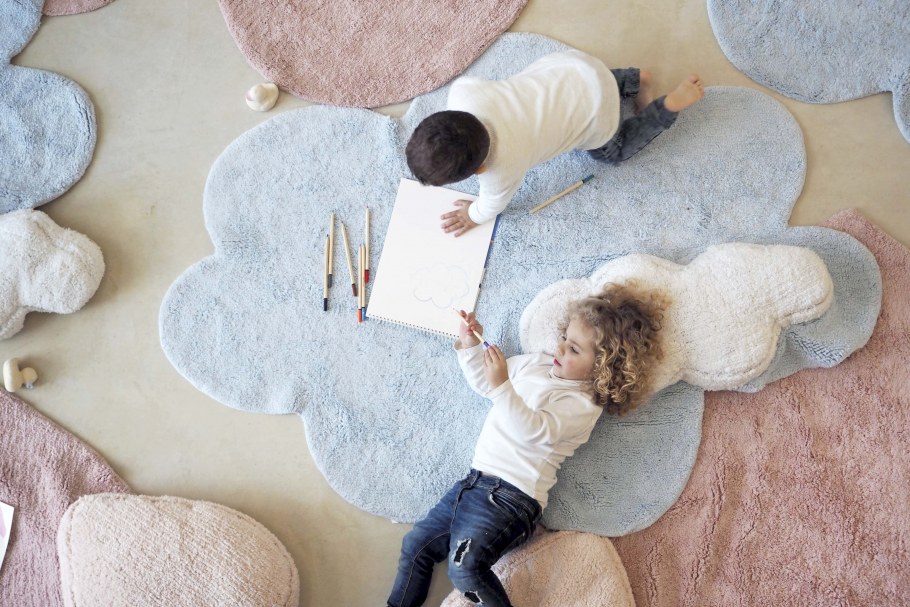 Lorena canals ковер облако с подушкой 110 х 170