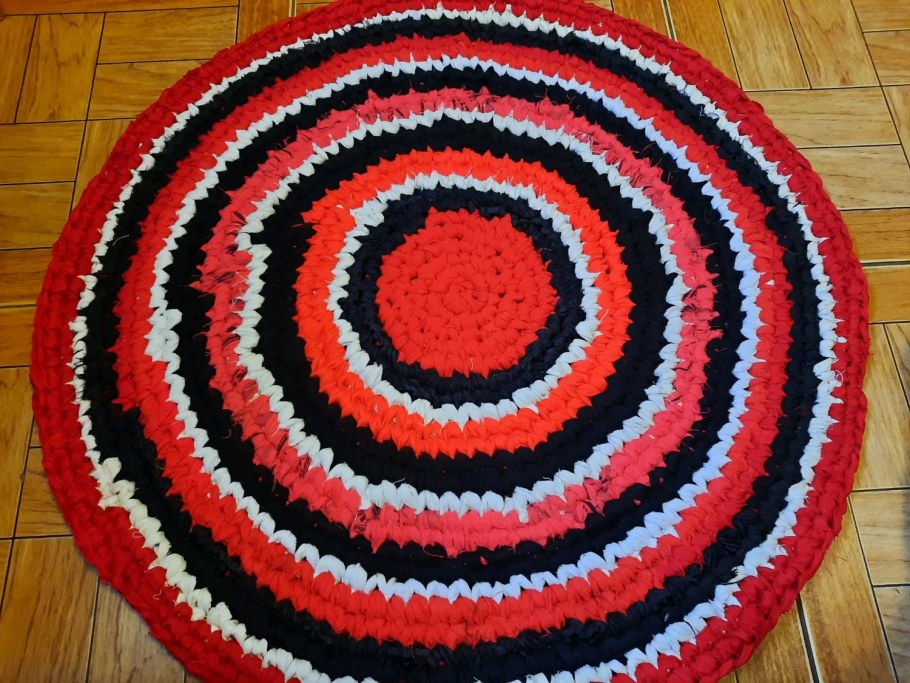 Вязание ковриков