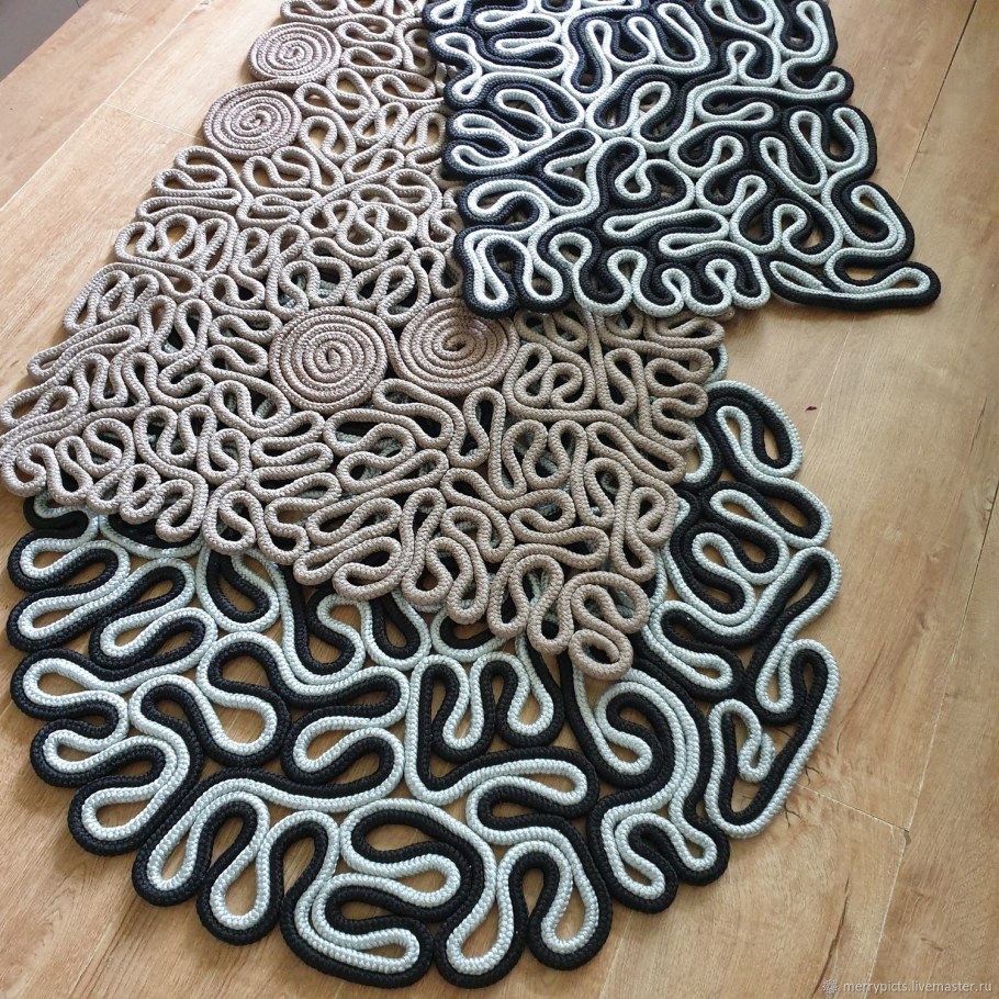 Ковер из каната