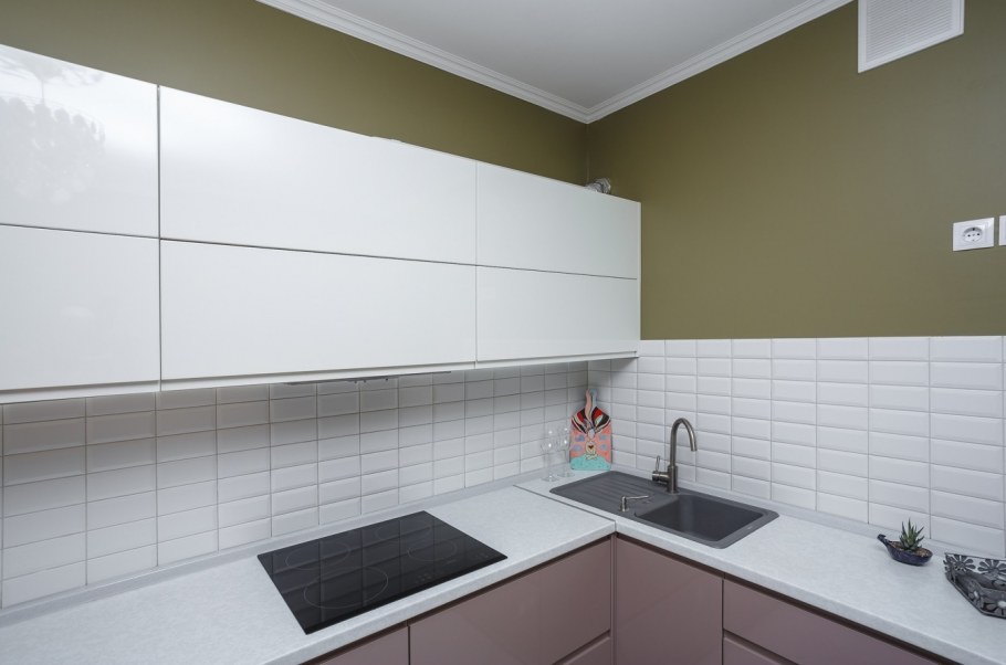 Крашенный МДФ без ручек