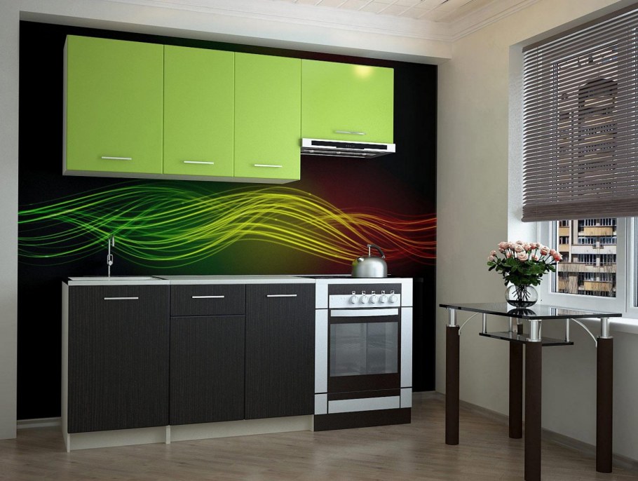 Кухня васаби 1.9l венге зеленый