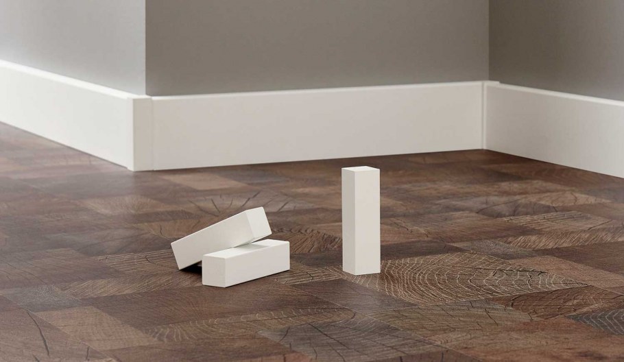 Плинтус Kronotex плинтус МДФ Kronotex KTEX P 80*18*2400 мм белый