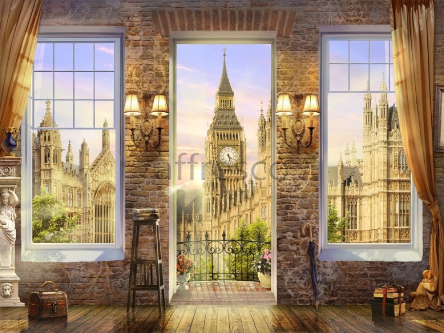 Арка межкомнатная Санремо Люкс шпон