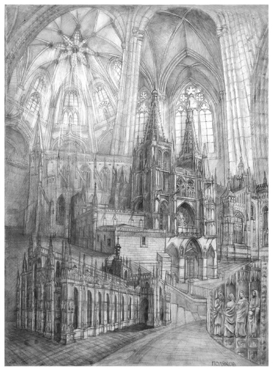 Готический собор Антонио Базоли