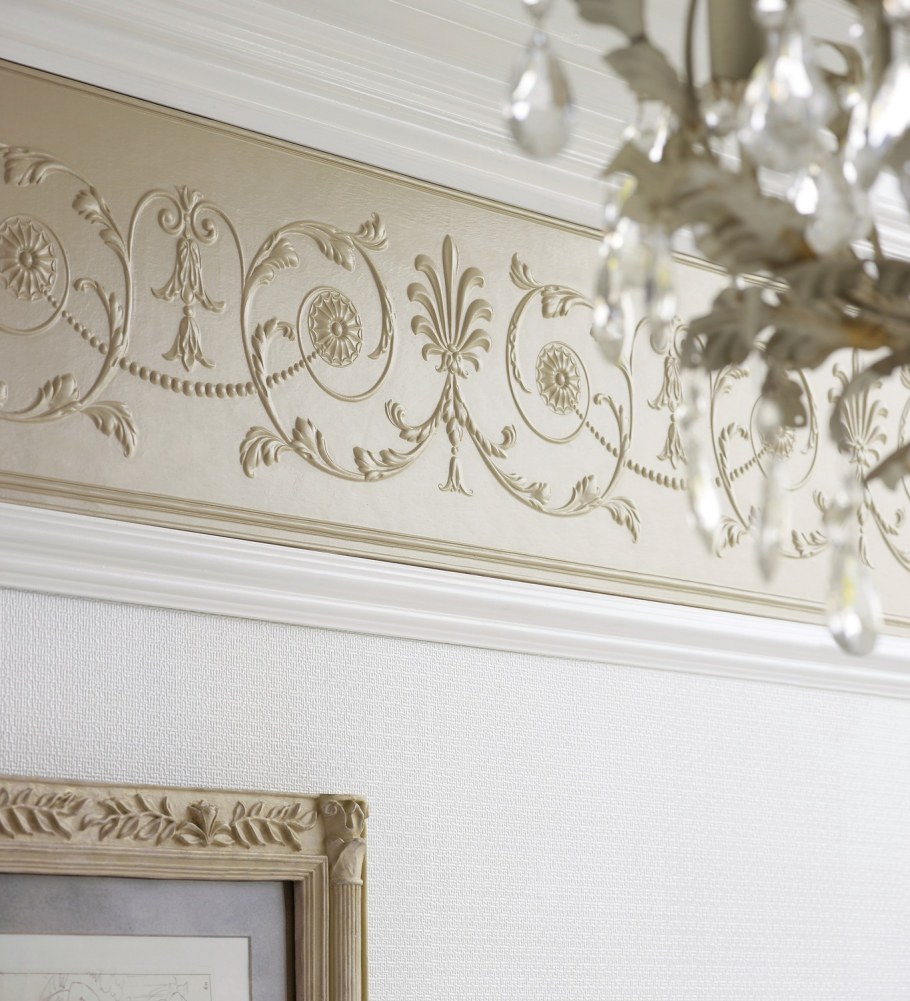 Линкруста фриз в интерьере