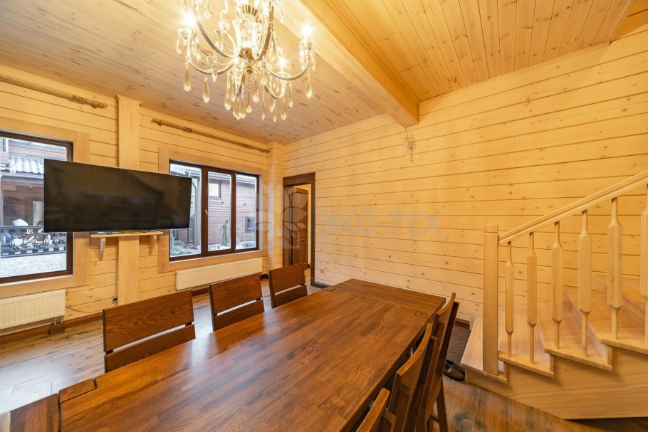 Баня из клееного бруса внутри