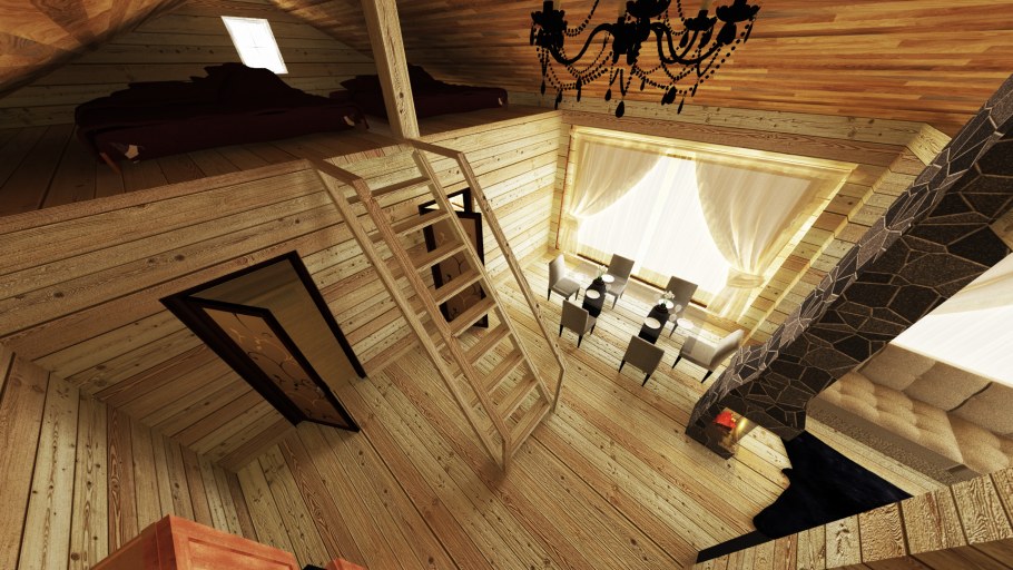 Баня 6х6 второй свет