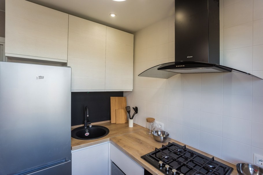 Современная кухня в хрущевке