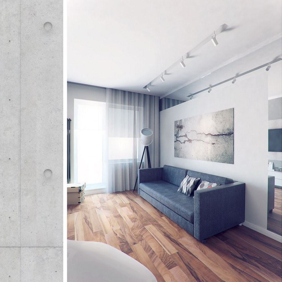 Однокомнатная хрущёвка с двумя окнами