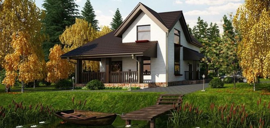 Дом у озера Солнечногорский район